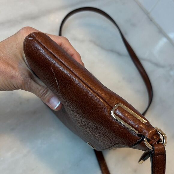 Coach Pebbled Leather Crossbody Shoulder Bag - Picture 9 of 15